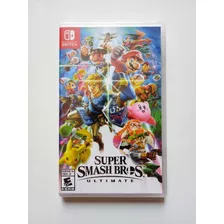 Super Smash Bros Ultimate Nintendo Switch Nuevo Y Sellado