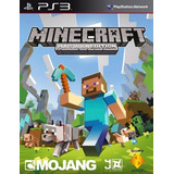 Minecraft Ps3 Edition Juego Digital Original  Play 3