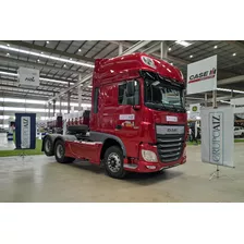 Cavalo Daf Xf 480 6x2 23/24 Space Cab Cereja Carenado