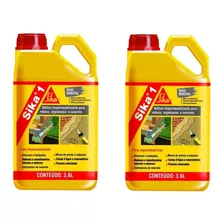 Sika 1 Aditivo Impermeabilizante Cimento 3,6lts C/2 Unid