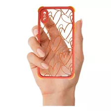 Funda Protector De Celular Corazones Nueva Moda Tumblr Cel