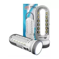 Lampara Linterna 1800lm Emergencia Portátil Luz Blanca 12led