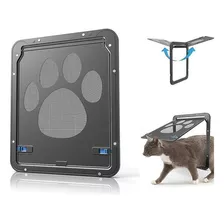 Porta Magnética De Tela Para Animais De Estimação Com Aba