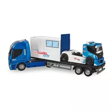 Caminhão Carreta Iveco Racing C/ Caminhão Copa Truck Corrida