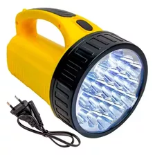 Lanterna Pesca Noturna Holofote 19 Leds Potente Recarregável