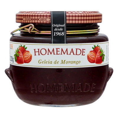 Geléia Morango 100 Por Cento Fruta DAutore 340g