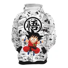 Sudadera Sublimada Goku Manga Infantil