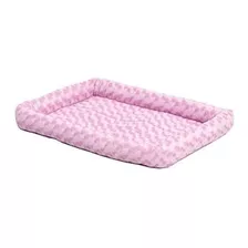 Cama Rosa Para Perros O Gatos De 18 Pulgadas Con Cómodo Cojí