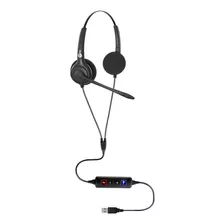 Headset Fp 350 Usb Biauricular( Mic Flex )