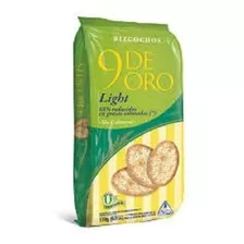 Bizcochos 9 De Oro Light 170 Grs X 18 Unidades