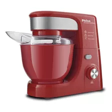 Batedeira Planetaria Philco Vermelho Ph500 500w Turbo 127v 