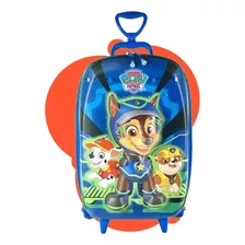 Mochila Escolar Bolsa Azul Patrulha Canina Mala Viagem Bolsa