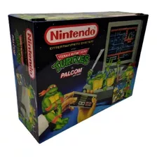 Caixa Vazia Nes Nintendo Tartarugas Ninja De Madeira Mdf