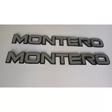 Mitsubishi Montero Emblemas Latertales 