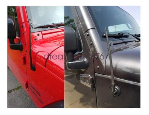 New 13  Radio Antenna Mast For Jeep Wrangler Unlimited X Dcy Foto 4