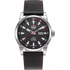 Jdm - Reloj Jdm-wg013-01 Foxtrot Para Hombre Color De La Correa Negro Color Del Bisel Negro