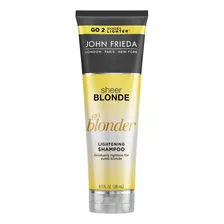 Champú John Frieda Sheer Blonde Go Blonder Lightening 8.3 .