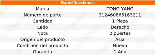 Parrilla Der Bmw 120i 09/12 Tong Yang Foto 2