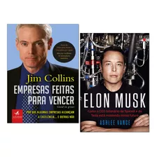 Livro Empresas Feitas Para Vencer - Jim Collins + Elon Musk