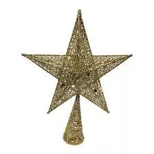Puntal Estrella 25cm Oro #30694/ Arbol De Navidad - Sheshu