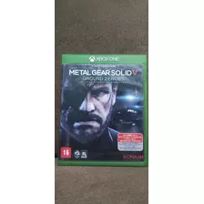 Jogo Original Usado Metal Gear Solid 5 Ground Zeroes Xbox