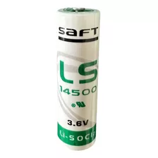 Batería Saft Ls14500 Aa 3.6 Volts 2600 Mah