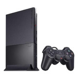 Sony Playstation 2 Slim Standard Color  Charcoal Black