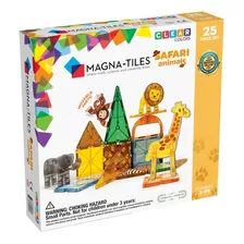 Magna-tiles® Safari Animals 25-piece Set Cantidad De Piezas 25