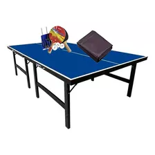 Mesa De Ping Pong Mdf 18mm Klopf 1019 + Kit 5030 + Capa