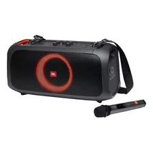 Jbl Partybox On-the-go - Un Altavoz Portátil De Fiesta De Ka Color Altavoz Para 110v