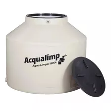 Tanque De Água Acqualimp Caixa Dágua Água Limpa Capa Tripla Vertical 1500l De 123 cm X 135 cm