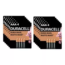 Kit 48 Pilhas Alcalina Duracell Palito Aaa (12x4un)