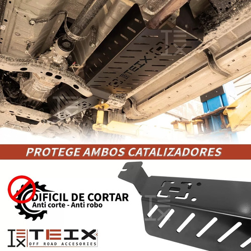Protector Catalizador Teix Off Road Toyota Hilux 2016/2023 Foto 8
