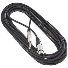 33 Pies Cable De Micrófono Estándar - Conector Xlr/ph...