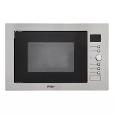 Microondas Grill Fdv Deluxe Smart Negro Y Acero 34l 220v