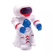 Robô Super Bot Bate E Volta Luz E Som - Pica Pau Brinquedos