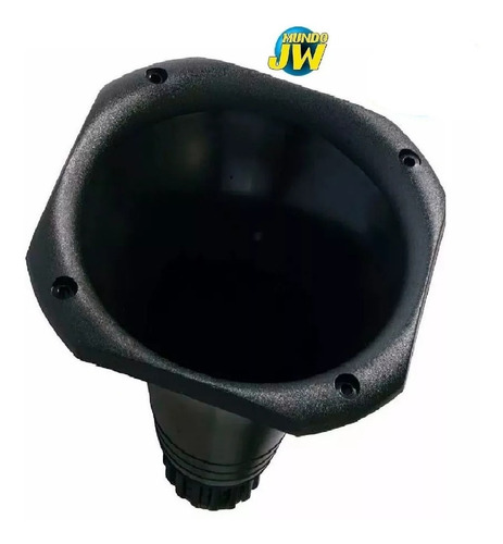 Difusor Bocina Corneta Corta Negra Para Driver 15 Cm