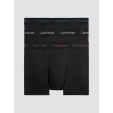 Pack 3 Bóxer Trunk Cotton Stretch Negro Calvin Klein