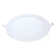 Luminária Plafon Led De Teto Avant Pop Embutir Redondo 18w Cor Branco 100v/240v