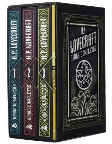 Pack Obras Completas Lovecraft - 4 Tomos - H. P. Lovecraft