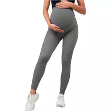 Leggings Maternidad Sin Costuras Premamá Pantalones Mujer