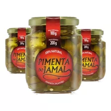 Pimenta Jalapeo Em Conserva Jamal 200g - 3 Potes