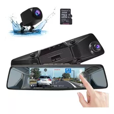 Espejo Dash Cam Backup Camera, 1080p Dual Dash Camera C...