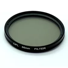 Filtro Polarizador Cpl 55mm - Para Canon, Nikon, Sony