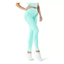 Calça Legging Fuso Peonia Vestem Verde-água