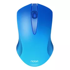 Mouse Inalámbrico Noga Ngm-680 Celeste