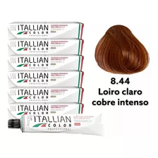 Tinta 844 Loiro Claro Cobre Intenso Itallian Color 6 Uni