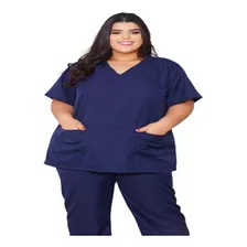 Pijama Hospitalar Conjunto Scrub Masc. Oxford Enfermagem