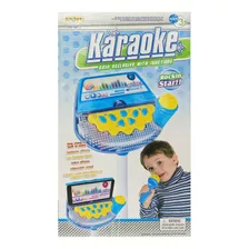 Microfono Karaoke Luz Mp3 