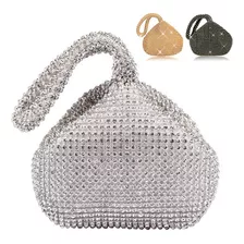 Bolso De Noche Para Mujer, Bolso De Fiesta Con Diamantes De